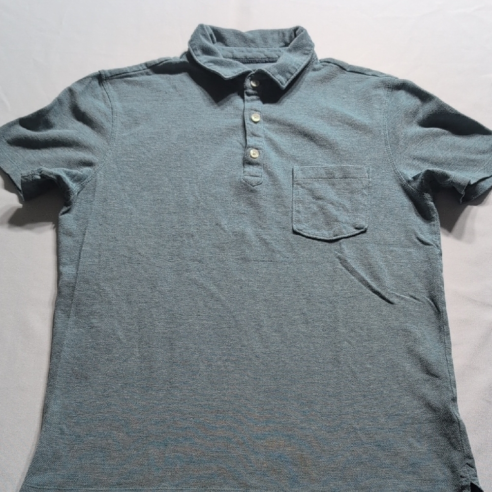 Banana Republic Men's Green Polo Shirt Size SP